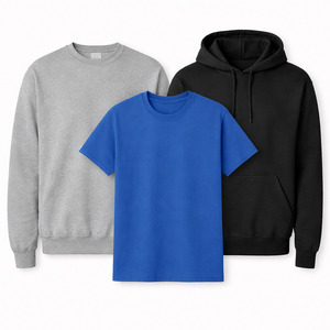 Gildan 3-Piece Bundle: Hoodie 18500 + Crewneck Sweatshirt 18000 + T-Shirt 5000